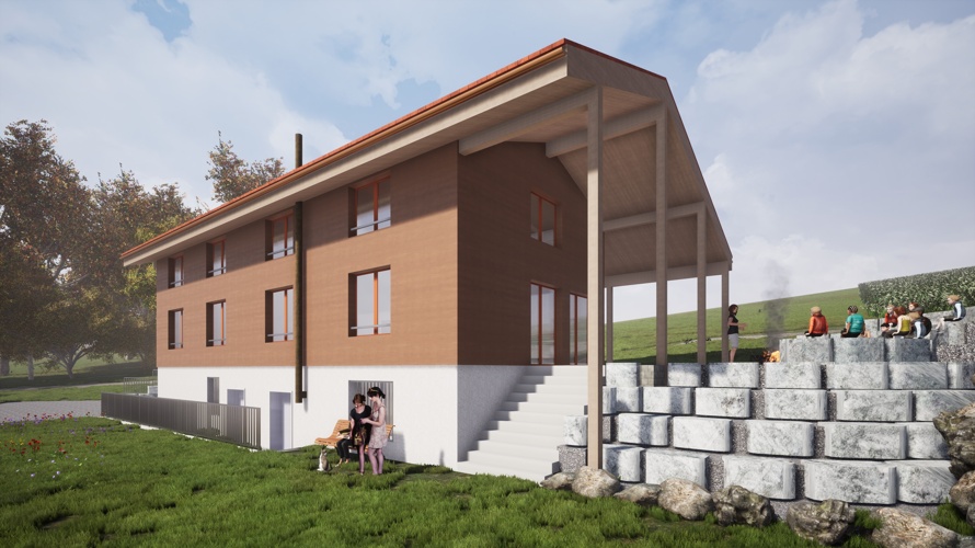 Neubau Pfadihuus Eschenbach SG