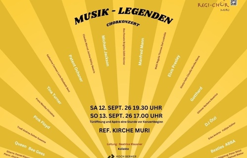 Konzert Musik Legenden