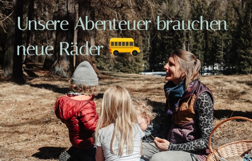 Ein neues Büssli für die Waldkinder – Hilf uns entdecken!