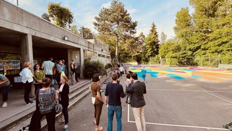 Projektabschluss - Neugestaltung des Pausenplatzes