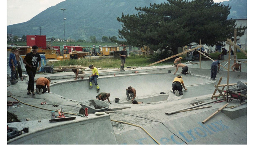 Sanierung und Erweiterung des Massiv Skateparks in Näfels