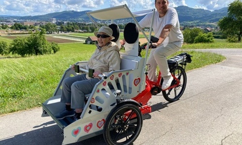Glücksmomente auf drei Rädern schenken
