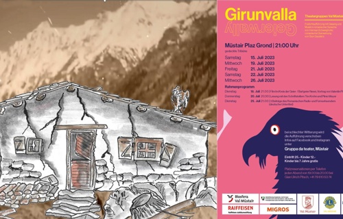 Girunvalla. Ein Freilichttheater mit Gesang und Musik, in Müstair