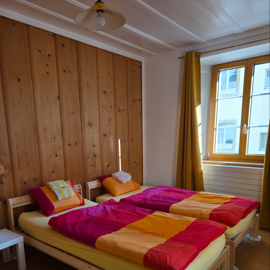 Deux nuits pour deux personnes en chambre double.