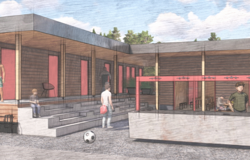 SV Würenlos Garderobengebäude "Tägerhard"