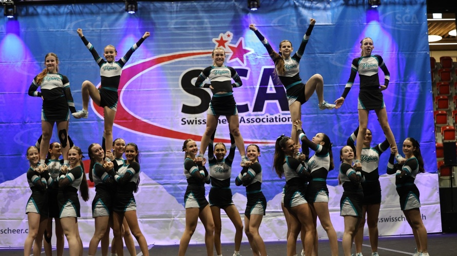 Von Sargans an die Cheerleading EM in Prag 2026