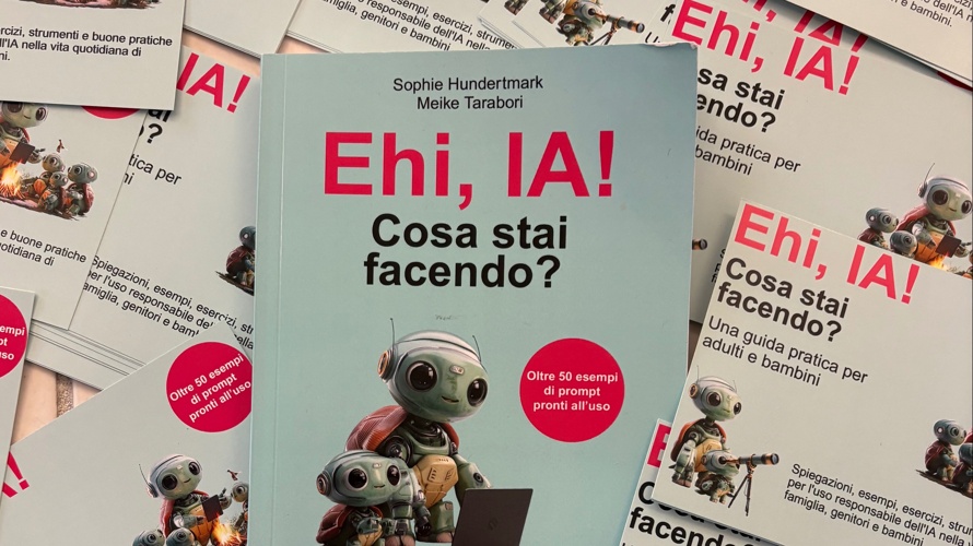 300 libri per accompagnare i bambini del Ticino verso un uso consapevole dell’intelligenza artificiale