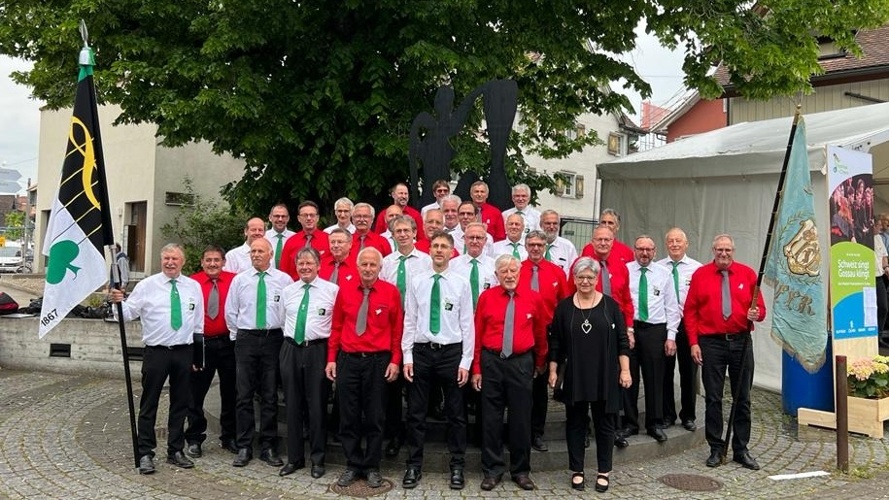 Unterhaltung zweier Männerchöre