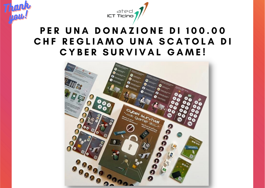 Scatola del gioco Cyber Survival Game