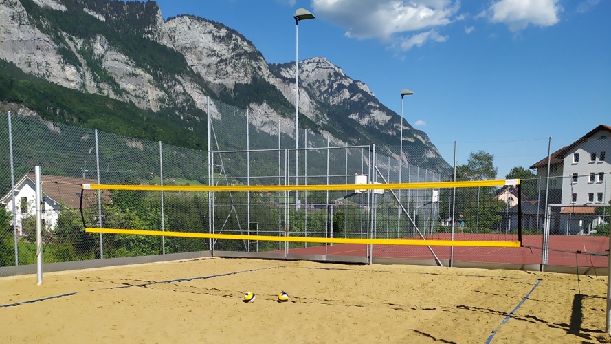 Erweiterung Beachvolleyball-Feld Flums