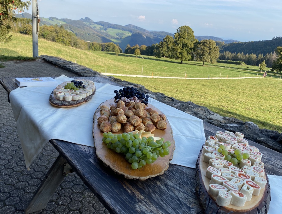 Apéro für eine Gruppe