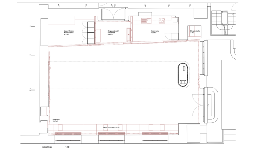 Umbau Mehrzweckraum BURG