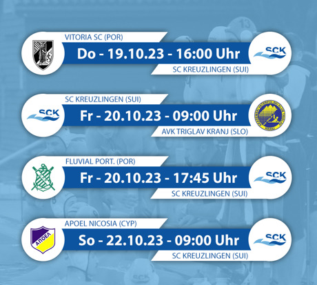 Livestream und Spielplan!