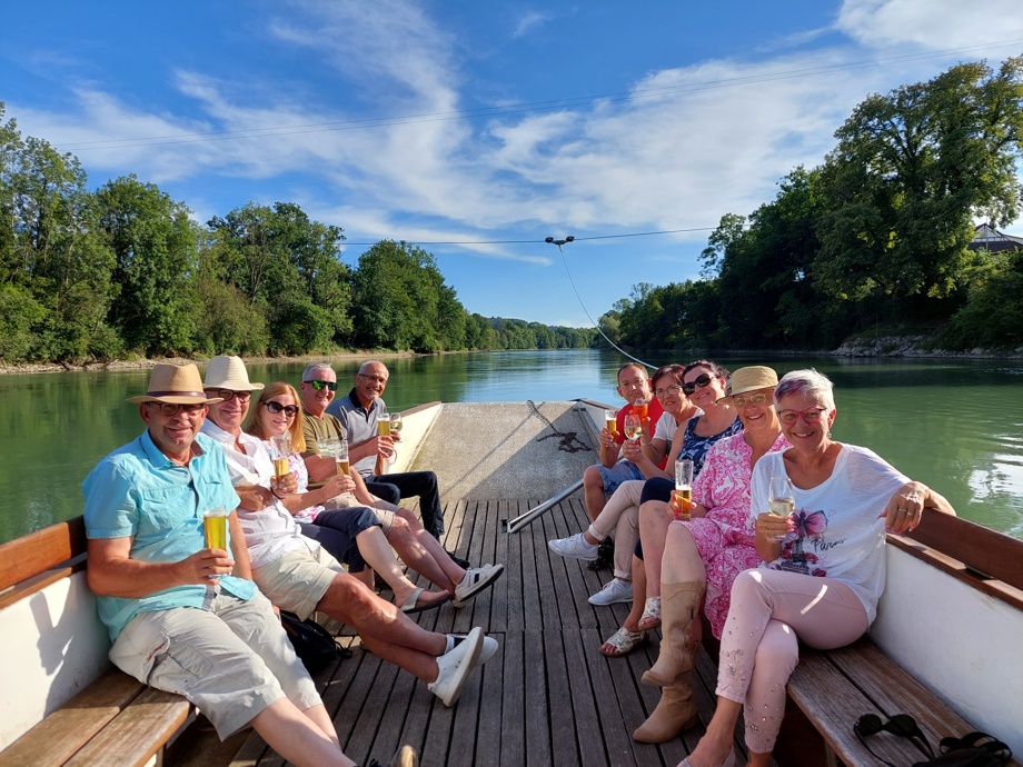 Fondue auf der Fähre für 4 Personen