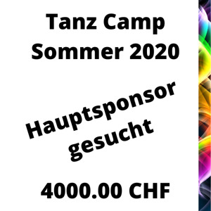 Tanz Camp Sommer - Sponsor Defizit