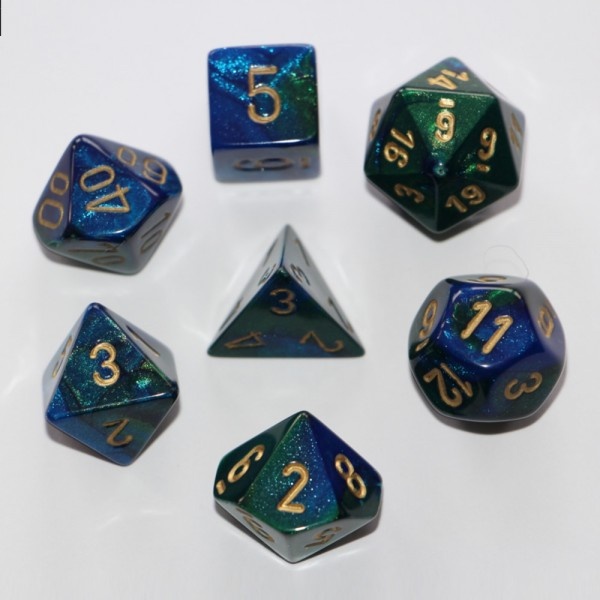 Set de dés pour jeux de rôles