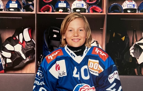 Jaron #27 am 64. internationalen Pee-Wee Turnier in Québec 2024