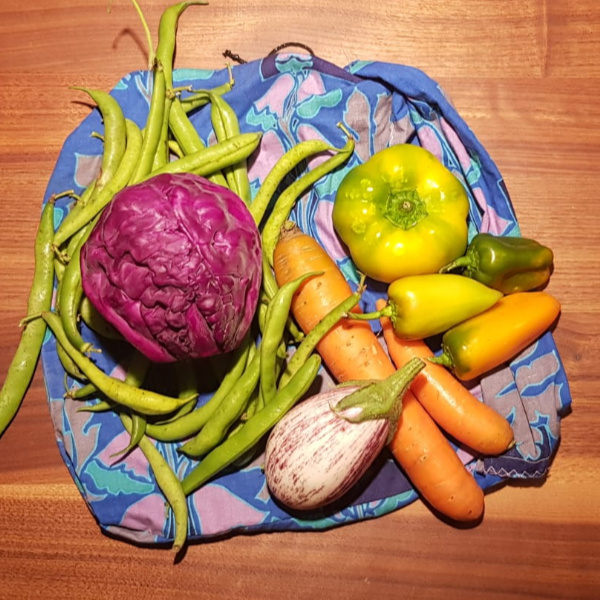 Gefülltes Stoffsäckli mit knackiger Überraschung