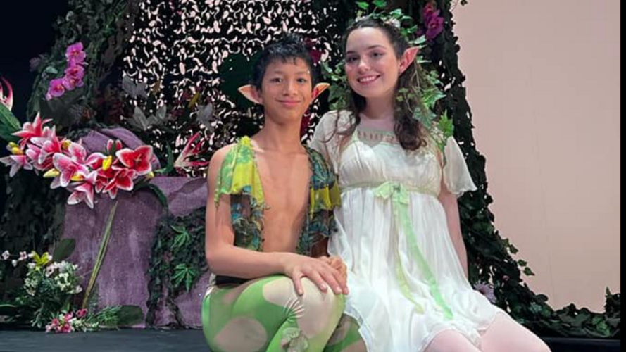 Spectacle de danse au théatre de Beaulieu par les jeunes danseurs