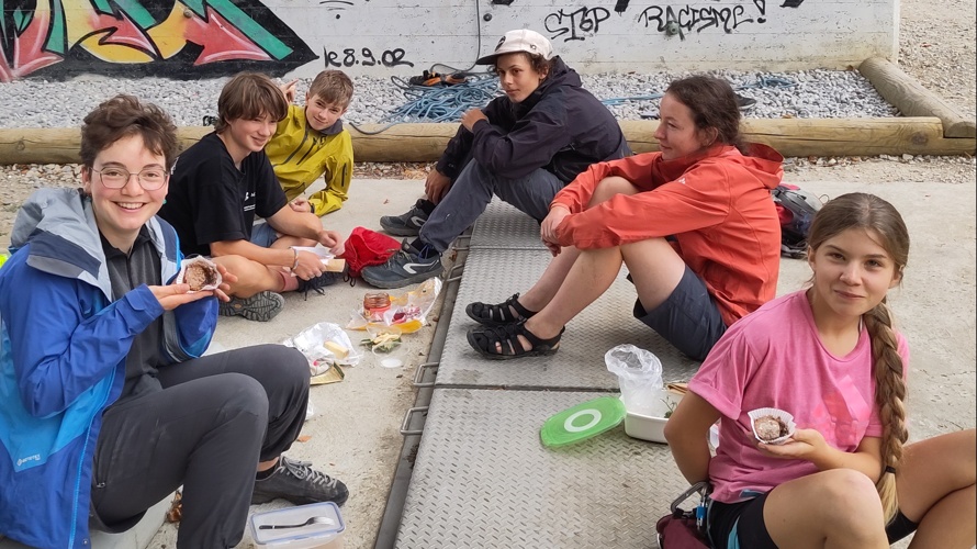 Klettern am Felsenauviadukt