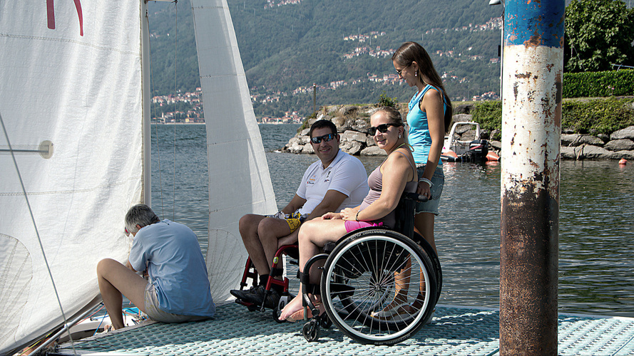 Segeln für Behinderte
