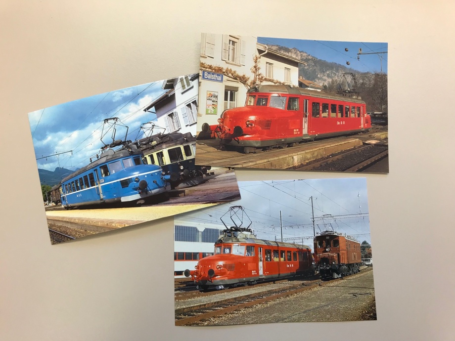 Nostalgie-Postkarten "Roter Pfeil"