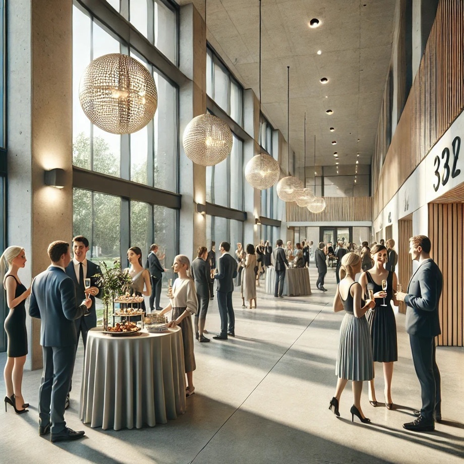 Einladung zur Eröffnungsfeier für zwei Personen