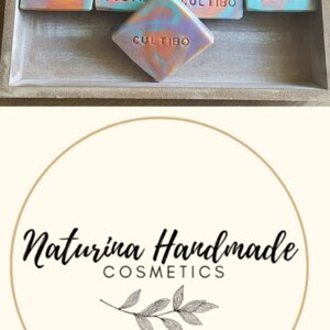 Seife von Naturina Handmade COSMETICS mit Cultibo-Logo