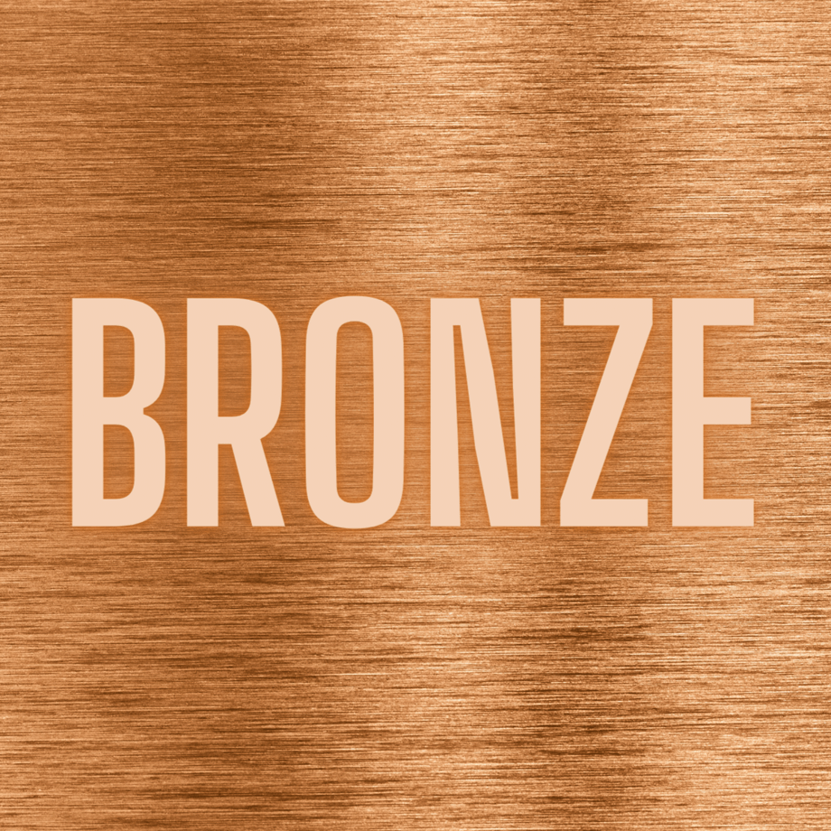 Bronze-Sponsor auf der Spendertafel