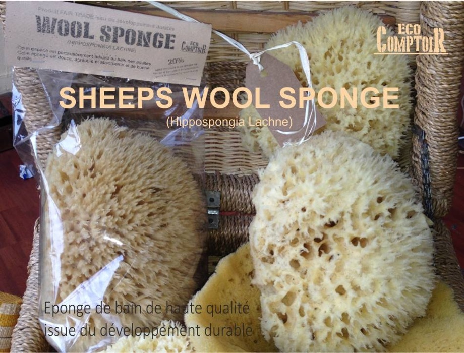Eponge naturelle "Wool sponge"