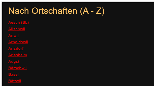 Spielplatz-Verzeichnis