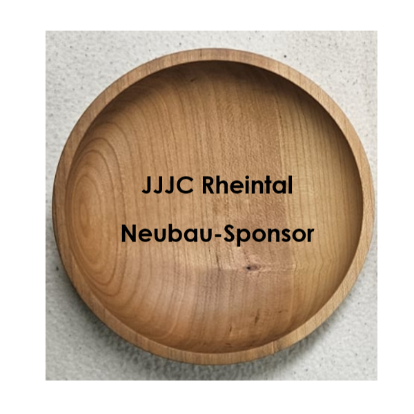 Holzschale Neubau-Sponsor klein