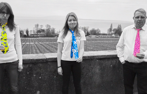 Changement d’uniformes de la Fanfare de Perroy