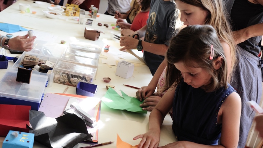 Ausstellung "Bauplatz Kreativität"