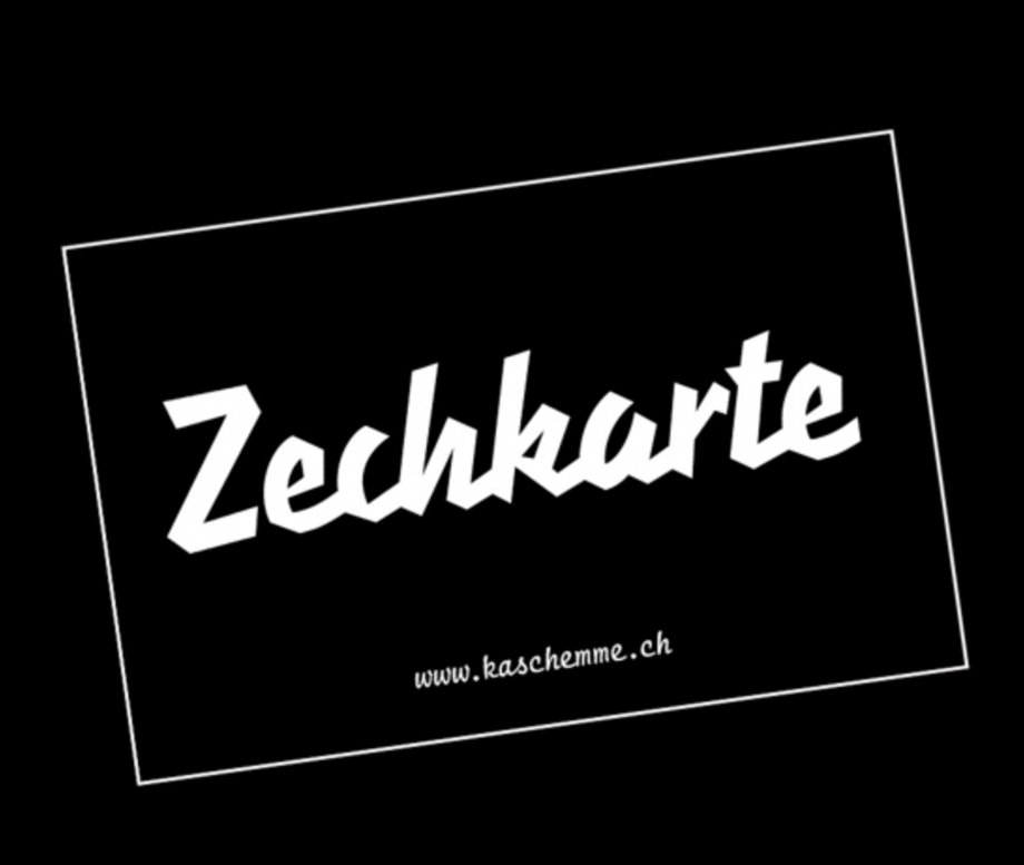 Zechkarte