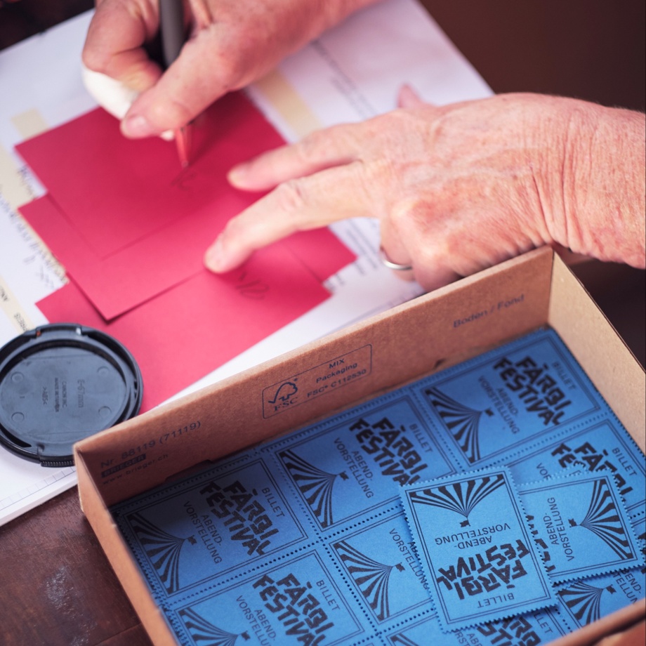 Essens- und Billetekasse