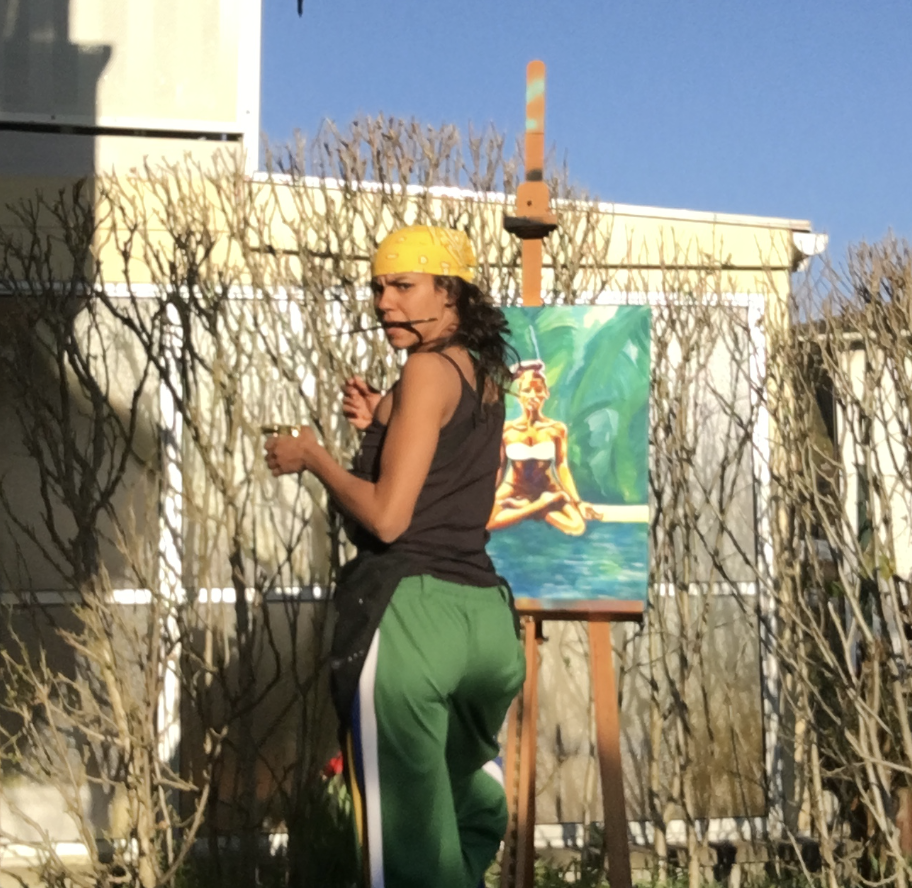 Original Malerei MUUD - 100 x 80 cm (Acryl)