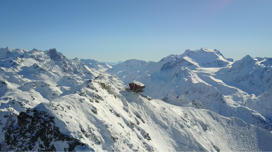 Le Valais depuis les Airs