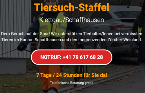 Wärmebild Drohne für Tiersuch Staffel Klettgau