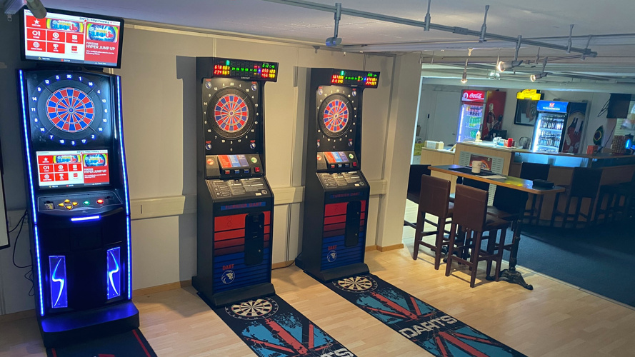 Support für den Otter Darters Dartverein