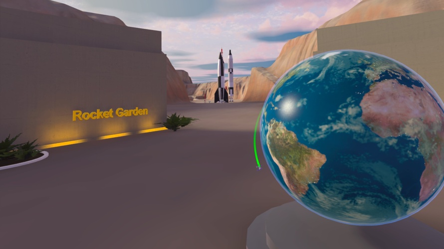 Rocket Garden VR: Vom virtuellen Museum zum didaktischen Erlebnis