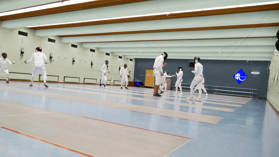 Frische Farbe für unseren Fechtsaal