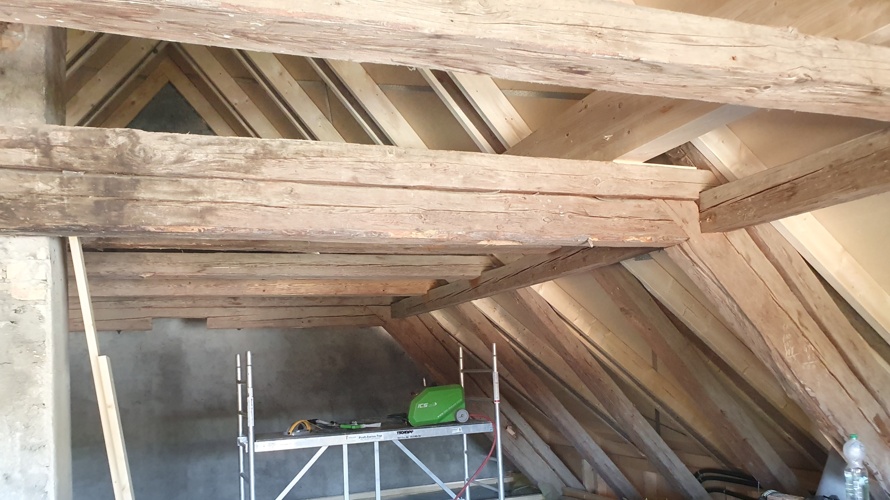 Erhalt eines schützenswerten Bauernhauses mit Scheune von 1808