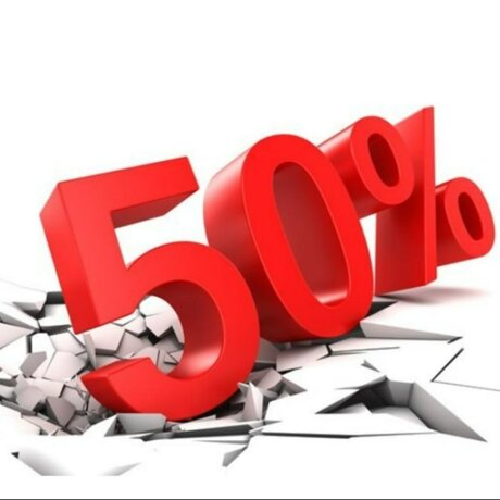 50% bereits erreicht!