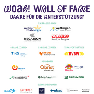 Weitere grosszügige Sponsoren