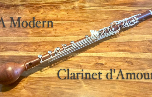 Eine Moderne Klarinette d'Amore