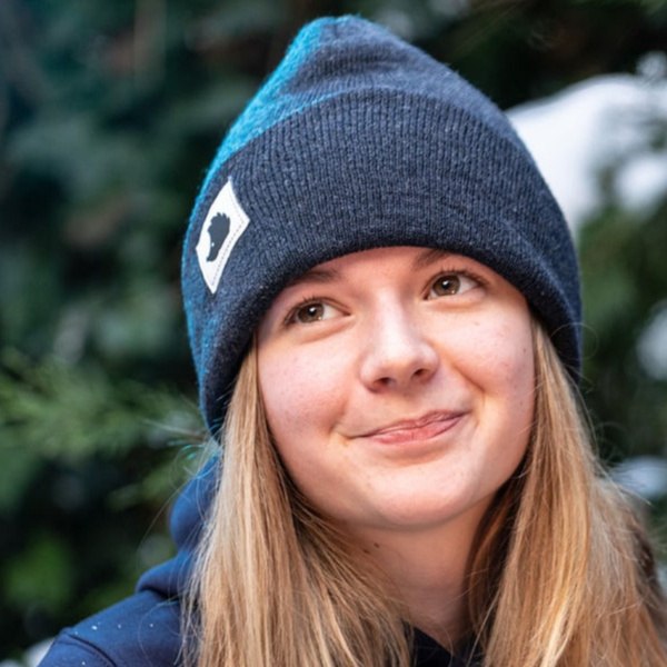 Warme Igel-Mütze