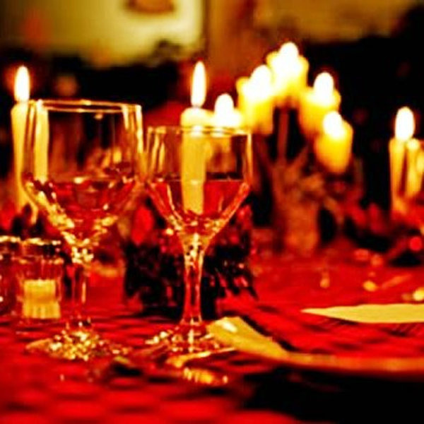 gediegenes Candlelight-Dinner im Gewächshaus (für 2 Personen)