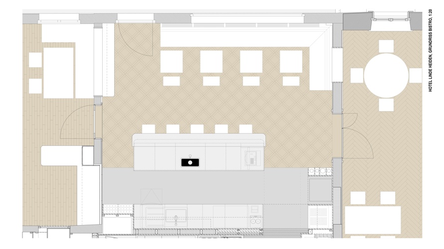 Bistro und Bar im Kultur-Hotel Linde Heiden