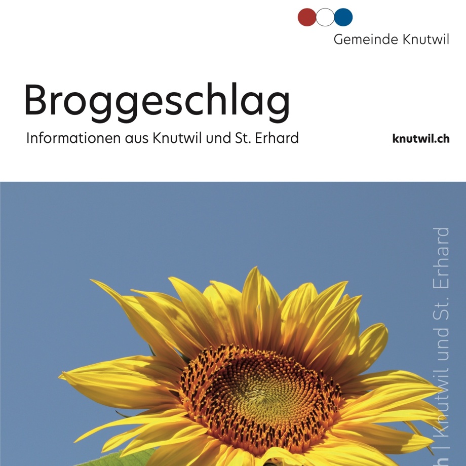 Namentliche Erwähnung in der Dorfzeitung "Broggeschlag"